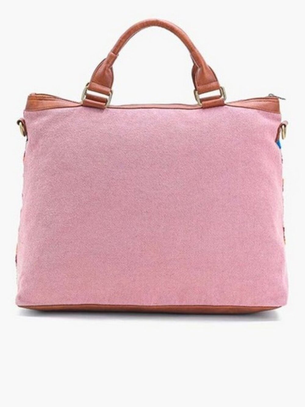 America & Beyond Colorful Abstract Embridered Shoulder Bag - Picture 4 of 6